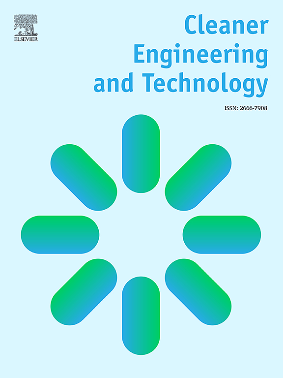 Go to journal home page - Cleaner Engineering and Technology